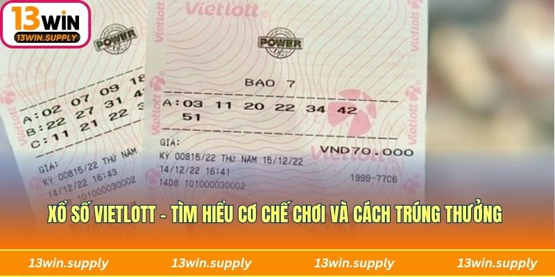 xổ số vietlott
